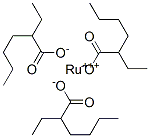 ruthenium tris(2-ethylhexanoate) Struktur