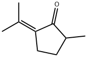 2-Isopropylidene-5-methylcyclopentanone Struktur