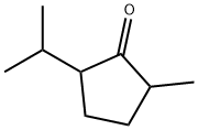 2-Methyl-5-isopropylcyclopentanone Struktur