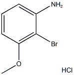 2-BROMO-3-METHOXYANILINE HYDROCHLORIDE Struktur