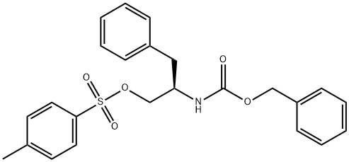 Z-D-PHENYLALANINOL O-(TOLUENE-4-SULFO- Struktur