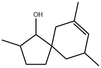 Spiro[4.5]dec-7-en-1-ol, 2,7,9-trimethyl- (9CI) Struktur