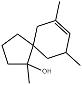 Spiro[4.5]dec-7-en-1-ol, 1,7,9-trimethyl- (9CI) Struktur