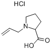 1-ALLYL-PYRROLIDINE-2-CARBOXYLIC ACID HYDROCHLORIDE Struktur