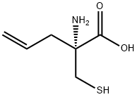 4-Pentenoicacid,2-amino-2-(mercaptomethyl)-,(2R)-(9CI) Struktur