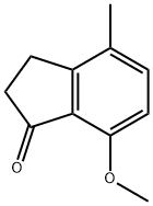 7-METHOXY-4-METHYLINDAN-1-ONE Struktur