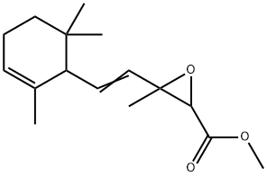 METHYL ALPHA IONONE GLYCIDATE Struktur