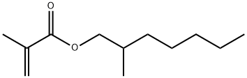 2-methylheptyl methacrylate Struktur