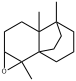 octahydro-3a,4,7b-trimethyl-2H-4,7a-ethanonaphth[1,2-b]oxirene Struktur