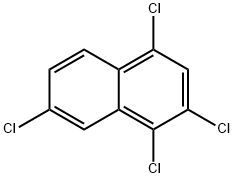 1,2,4,7-TETRACHLORONAPHTHALENE Struktur