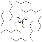 Tetrakis[5-methyl-2-(1-methylethyl)cyclohexyloxy]germanium Struktur