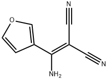 Propanedinitrile,  (amino-3-furanylmethylene)-  (9CI) Struktur