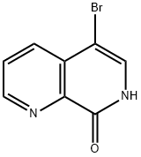 5-BROMO-[1,7]NAPHTHYRIDIN-8-OL Struktur