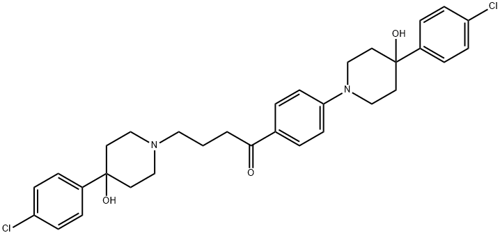 HALOPERIDOL RELATED COMPOUND A (15 MG) (4,4'-BIS[(4-P-CHLOROPHENYL)-4-HYDROXY-PIPERIDINO]-BU-TYROPHENONE)