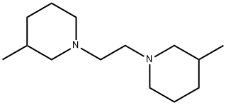 1,1'-ethylenebis[3-methylpiperidine] Struktur