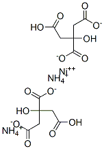 diammonium nickel bis(hydrogen citrate)  Struktur