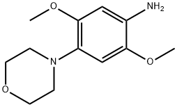 2,5-dimethoxy-4-morpholinoaniline         Struktur