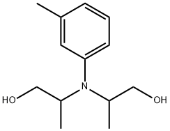 2,2'-(m-tolylimino)dipropanol  Struktur