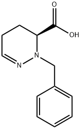 2,3,4,5-TETRA-2-(PHENYLMETHYL)-3-PYRIDAZINE CARBOXYLIC ACID Struktur