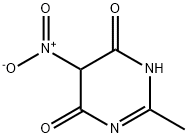 2-Methyl-5-Nitro-4,6(1H,5H)-Pyrimidinedione Struktur