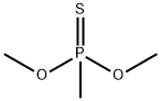 Methylthiophosphonic acid O,O-dimethyl ester Struktur