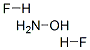 hydroxylamine dihydrofluoride Struktur