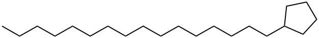 Cyclopentane, hexadecyl- Struktur