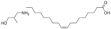 oleic acid, compound with 2-amino-2-methylpropan-1-ol (1:1) Struktur