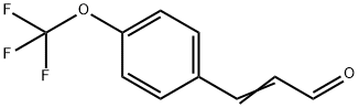 4-(TRIFLUOROMETHOXY)CINNAMIC ALDEHYDE Struktur