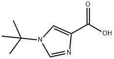 1H-Imidazole-4-carboxylicacid,1-(1,1-dimethylethyl)-(9CI) Struktur