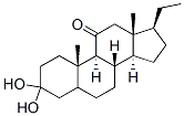 11-keto-pregnanediol Struktur