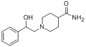 1-(2-HYDROXY-2-PHENYLETHYL)PIPERIDINE-4-CARBOXAMIDE Struktur