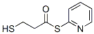 Propanethioicacid,3-mercapto-,S-2-pyridinylester(9CI) Struktur