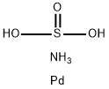 diammonium palladium(2+) disulphite  Struktur