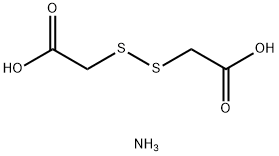 DIAMMONIUM 2,2'-DITHIODIACETATE Struktur