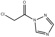 1H-1,2,4-Triazole, 1-(chloroacetyl)- (9CI) Struktur