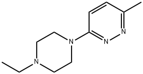 Pyridazine, 3-(4-ethyl-1-piperazinyl)-6-methyl- (9CI) Struktur