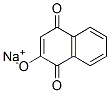 2-hydroxy-1,4-naphthoquinone, sodium salt Struktur