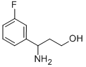 3-(3-FLUOROPHENYL)-DL-BETA-ALANINOL
 Struktur