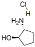 trans-2-Aminocyclopentanol hydrochloride Structure