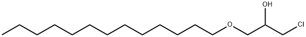 1-chloro-3-(tridecyloxy)propan-2-ol Struktur