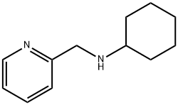 2-(CYCLOHEXYLAMINOMETHYL)PYRIDINE Struktur