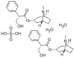 HYOSCYAMINE SULFATE Struktur