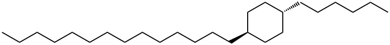 Cyclohexane, 1-hexyl-4-tetradecyl Struktur