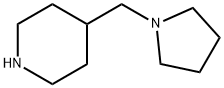 Piperidine, 4-(1-pyrrolidinylmethyl)- (9CI) Struktur