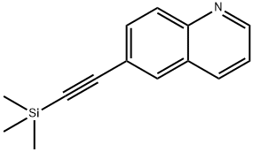 6-((TriMethylsilyl)ethynyl)quinoline Struktur