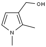 3-Hydroxymethyl-1,2-dimethylpyrrole Struktur