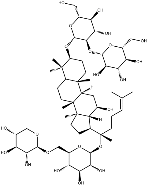 [3β-[[2-O-(β-D-グルコピラノシル)-β-D-グルコピラノシル]オキシ]-12β-ヒドロキシ-5α-ダンマラ-24-エン-20-イル]6-O-(β-D-キシロピラノシル)-β-D-グルコピラノシド price.