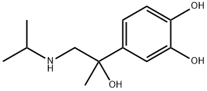 1,2-Benzenediol, 4-[1-hydroxy-1-methyl-2-[(1-methylethyl)amino]ethyl]- (9CI) Struktur