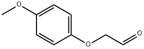 (4-methoxyphenoxy)acetaldehyde Struktur